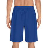 Beast Attire Men's Blue Board Shorts (AOP)