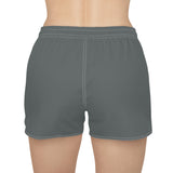 Beast Attire Women's Grey Casual Shorts (AOP)