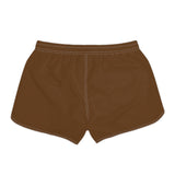 Beast Attire Women's Brown Casual Shorts (AOP)