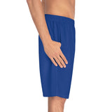 Beast Attire Men's Blue Board Shorts (AOP)