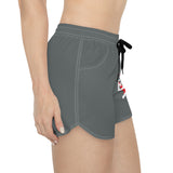 Beast Attire Women's Grey Casual Shorts (AOP)