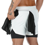 2 In 1 Double-deck Quick Dry Shorts
